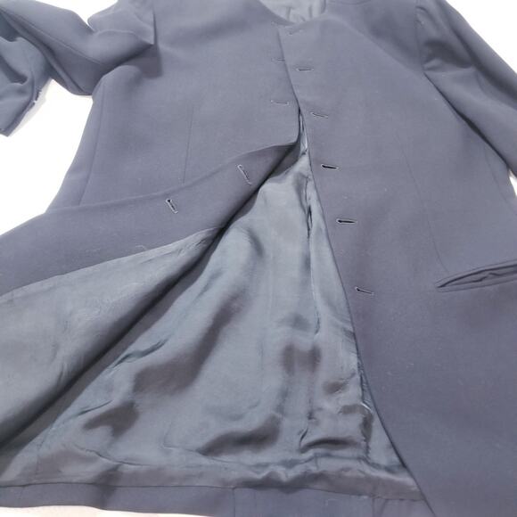 Vintage BYBLOS Wool Blend Black Blazer Jacket - Picture 10 of 13